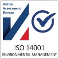 British Assessment Bureau ISO 14001 Environmental Management Certified