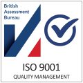 British Assessment Bureau ISO 9001 Quality Management Certified